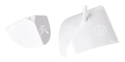 roh hygienické lišty vnitřní H = 65 mm, bílá RAL 9010